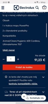 Electrolux mop na tycovy vysavac - 4