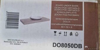 Doska pod umývadlo - 4