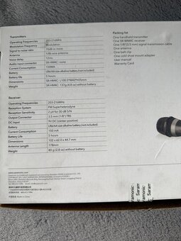 bezdrôtový mikrofón Saramonic SR-WM4CA - 4