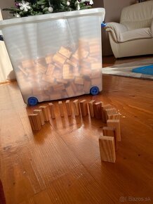 Predám drevené domino kocky - 4