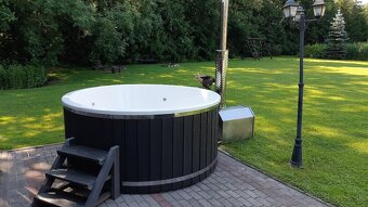 Hottub, drevený kúpací sud - 4
