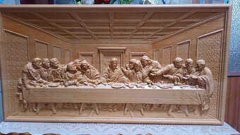 Drevorezba - Posledná večera - 4