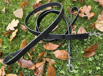 Kožené psí vodítko SLEVA - 4