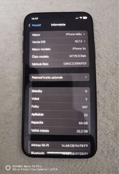 Iphone XS 64GB TOP STAV - 4