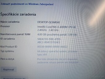 predám HP PROBOOK 470 G1 , 17" displej , WINDOWS 10 - 4