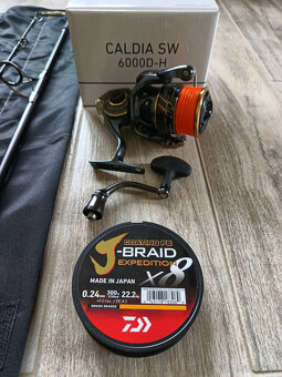 Predám Westin W3 Hucho 2nd 8'8" + Daiwa 23 Caldia SW - 4