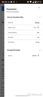 Teplovzdušná fritéza Philips HD 9200 - 4