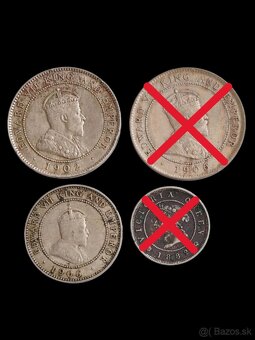 Zaujímavé mince Britských kolónií - 4