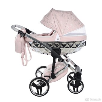 Kočík Junama Heart Pink Silver 2025 - 4