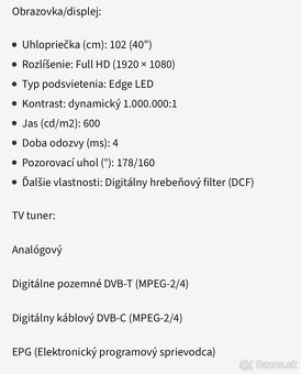 Sencor tv 102 - 4