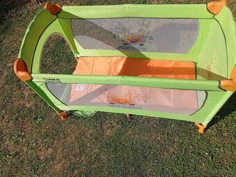 Detska postieľka ( prenosná rozkladacia postieľka grátis) - 4