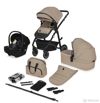 Nový Kočík Lionelo Bianka 3 kombinácia - viac farieb - 4