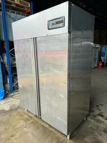 Nerezová lednice dvoudveřová 140x82x205cm - 4