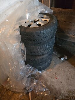 Predám sada elektróny+pneumatiky 225/50 R16 málo používané - 4