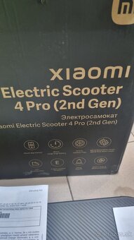 Xiaomi Electric Scooter 4 PRO 2nd Gen ,záruka, nepoužitá - 4