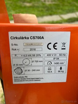 Cirkulárka CS700A - 4