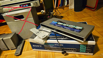 2x DVD prehrávač SONY, reproduktory z domaceho kina SONY - 4