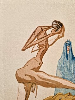 SALVADOR DALI - Obyvatelia Prata (Božská komédia - Dante) (B - 4