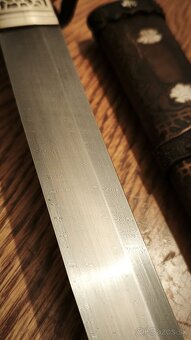 Predám katanu tachi full tang - 4