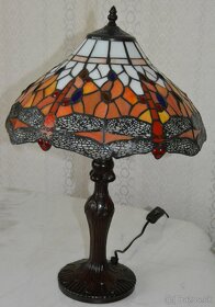 Tiffany lampa s vážkami - krásná - 4