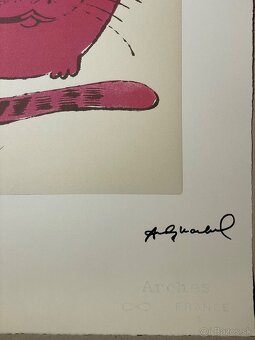 Andy Warhol "Sam" Limitovaná edícia_Certifikát - 4