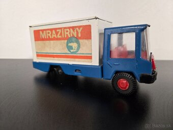 Staré hračky plechové autíčka Czechoslovakia - 4