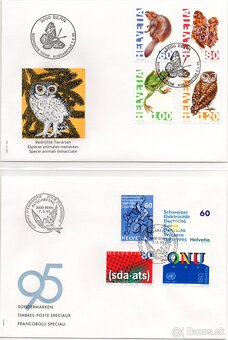 Švajčiarsko - zbierka FDC 400 ks - 4