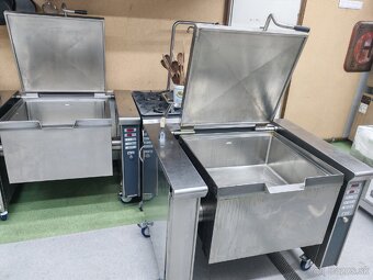 Elektrická nerezová gastro panvica 100l - 4