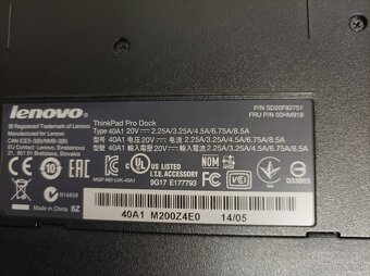 Dokovacia stanica k Lenovo ThinkPad - 4