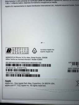 iPhone 14 Pro Max 256 GB – Deep Purple - 4