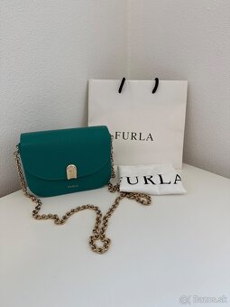 Kožená kabelka Furla - 4