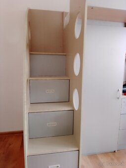 Poschodová posteľ, vyvýšená posteľ - 4
