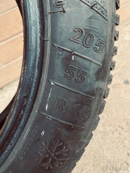 4× zimné pneumatiky Kleber Krisalp HP3 – 205/55 R16 - 4