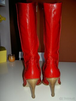 Stylove cervene cizmicky, vel.36+DALSIE GRATIS - 4