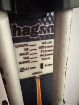 Skialpove lyze Hagan Kilimanjaro 163 cm - 4