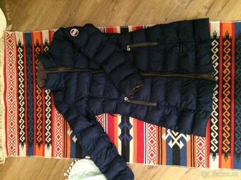 Predám nový DÁMSKY KABÁT COLMAR Navy blue velk M - 4