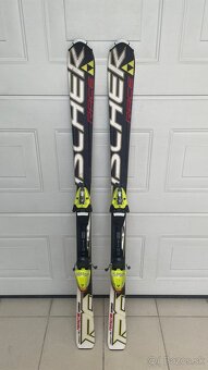 Lyže Fischer 140 cm. + palice.  RC4 - 4