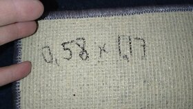 Obšivaný koberec z metrážneho koberca - 4