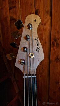 Basgitara Spark - Fretless (Bezpražcová) - 4