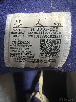 Detské Air Jordan tenisky 36,5 - 4