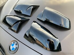BMW M performance obličky a spätné zrkadla - čierna - 4