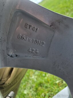 5x112 r 16 alu disky + letne pneumatiky - 4