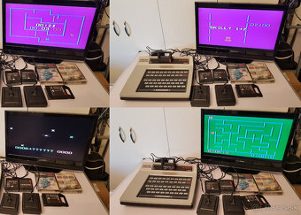 Philips Videopac G7000 (1978) – 4 hry, 2 joysticky + adaptér - 4