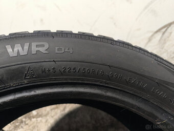 225/50 R18 Zimné pneumatiky Nokian WR D4 2 kusy - 4