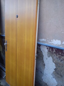 VCHODOVÉ BYTOVÉ DVERE 80 cm, ĽAVÉ, - 4