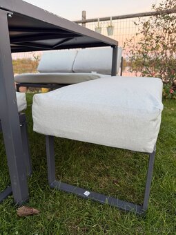 Záhradná zostava Colmar - 8 miest - 4