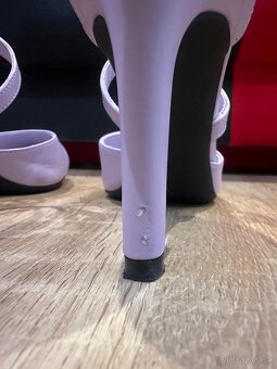 Dámske fialové lodičky - 4