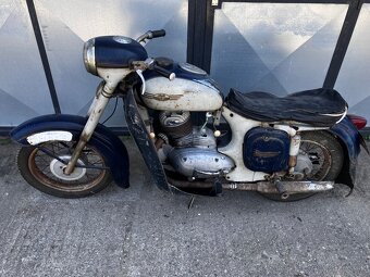 Jawa 250 typ 353 - kývačka-r.v. 1958-tzv.NORMANDIE - 4