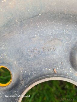 ocelové disky 14'' 4x100 5Jx14CH ET45 - 4