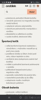 Roan Ivi black 2 v 1+isofix a vajíčko kiddy - 4
